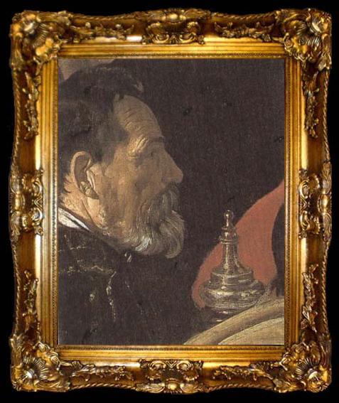 framed  Diego Velazquez Adoration of the Magi (detail) (df01), ta009-2